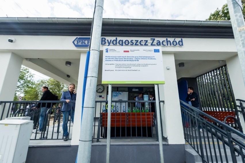 Przebudowa dworca kolejowego Bydgoszcz Zachód kosztowała 5...
