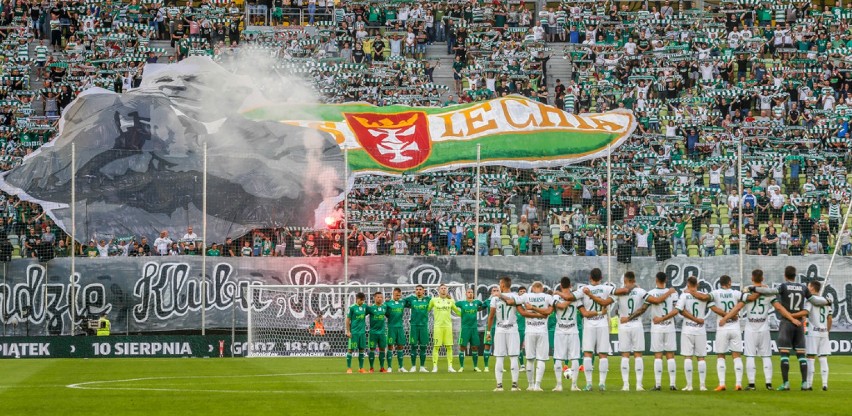 Kibice na meczu przyjaźni Lechii ze Śląskiem [GALERIA] 