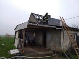 Wybuch z pieca w Wudzynku. Siedem zastępów straży pożarnej w akcji [zdjęcia]