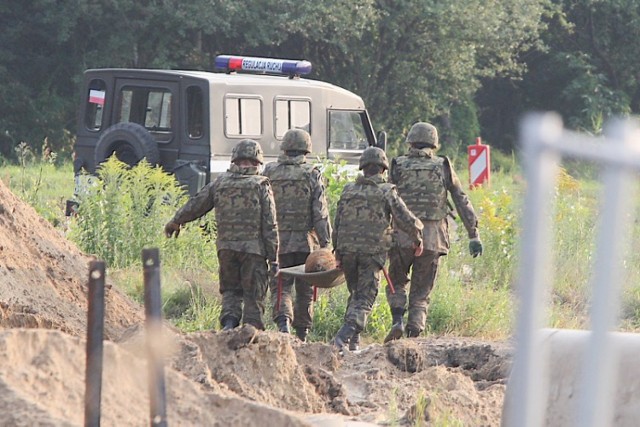 Bomba odnaleziona na budowie Szczecińskiego Szybkiego Tramwaju wywieziona