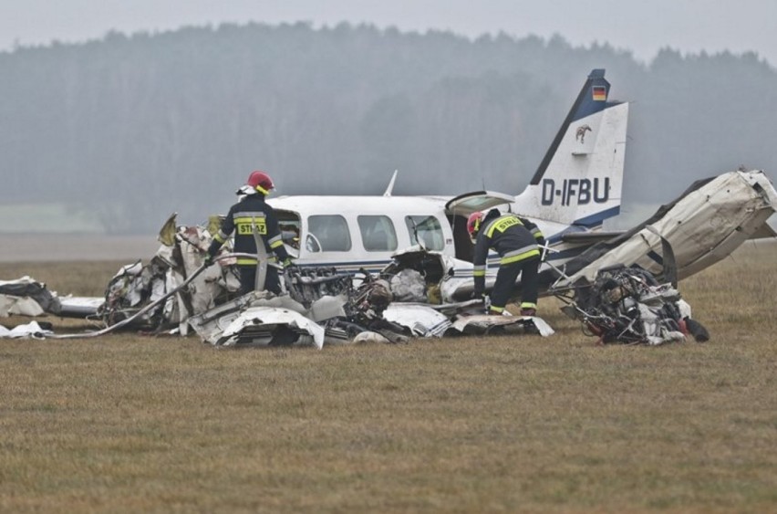 W katastrofie na lotnisku zginął 66-letni pilot z Przylepu [ZDJĘCIA]