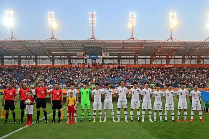 Korea Południowa pokonała Ekwador i zagra w finale Mistrzostwa Świata do lat 20. Zobacz zdjęcia z ostatniego meczu turnieju w Lublinie