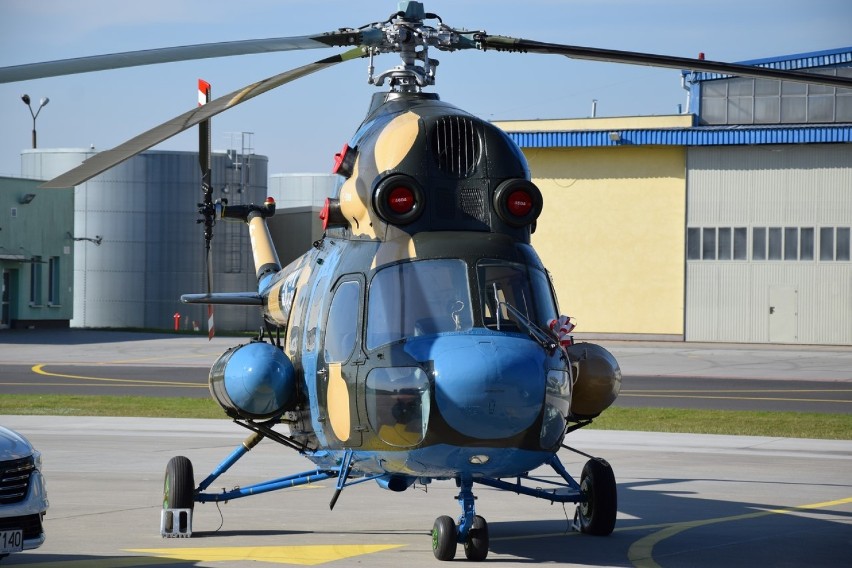 Grupa Archeo Łask odrestaurowała śmigłowiec Mi-2 [zdjęcia]