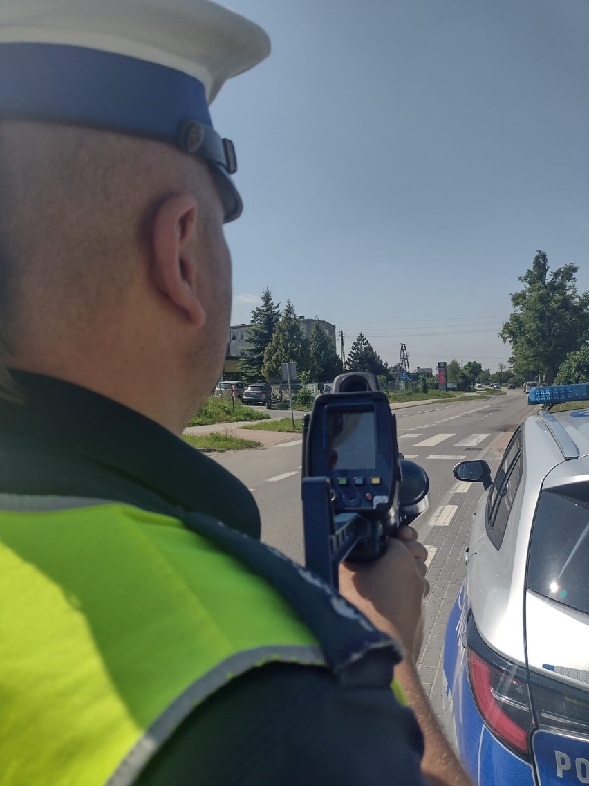 Policjanci kwidzyńskiej drogówki biorą udział w krajowych działaniach policji "Niechronieni uczestnicy ruchu drogowego" 