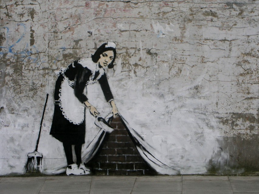 Banksy to street art. Street art to Banksy