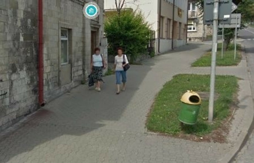 Moda na ulicach Pińczowa. Oto codzienne stylizacje mieszkańców uchwycone przez Google Street View