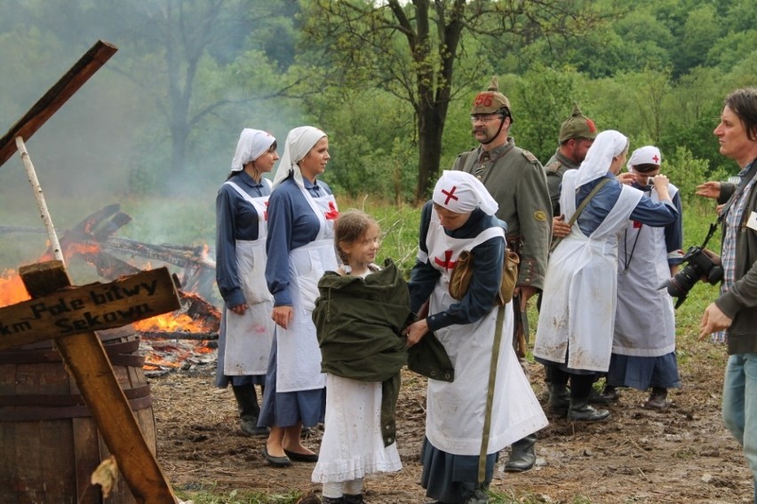 Rekonstrukcja bitwy gorlickiej [ZDJĘCIA]