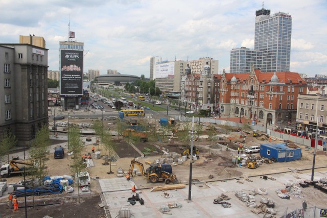 Przebudowa centrum Katowic: plac Relaksu