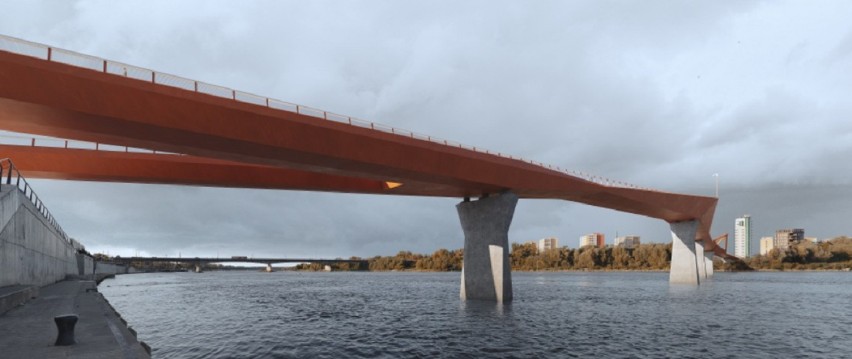Ogłoszono przetarg na budowę nowego mostu pieszo-rowerowego...