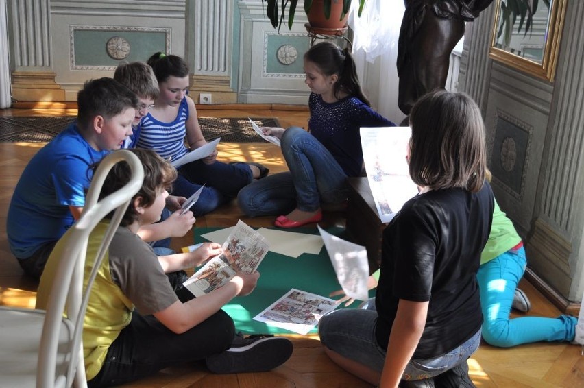 Lekcje historyczne w Pałacu Mieroszewskich w Będzinie