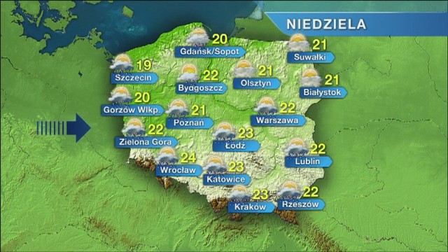 Dziś w Szczecinie temperatura wyniesie do 19 stopni. Niestety, ...