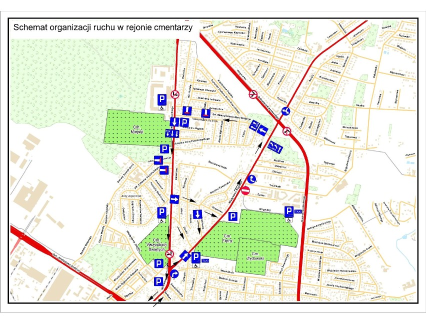 Białystok. Komunikacja miejska, objazdy, ruch wokół cmentarzy 1 i 2 listopada 2019