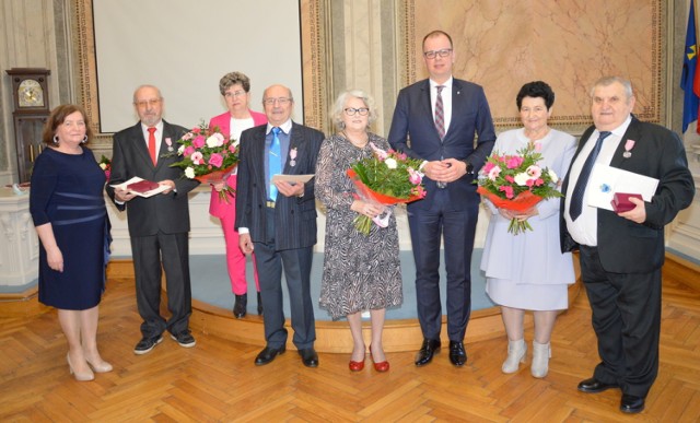 Złoty jubileusz trzech par małżeńskich z Przemyśla.