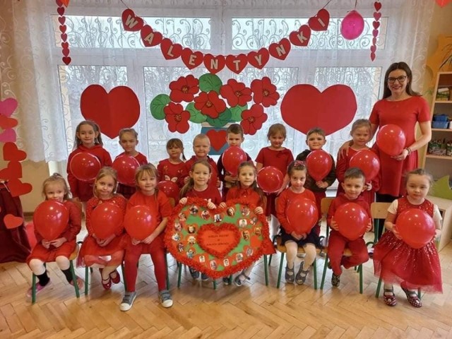 Walentynki były dla przedszkolaków z Opatowa wyjątkowym dniem.