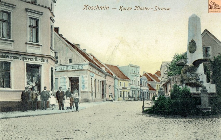Ul. Kościuszki w Koźminie Wielkopolskim (ok. 1910 r.)
