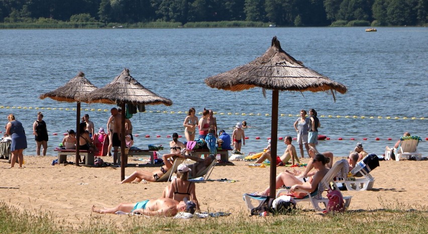 Plaża "miejska" nad Rudnikiem w Grudziądzu