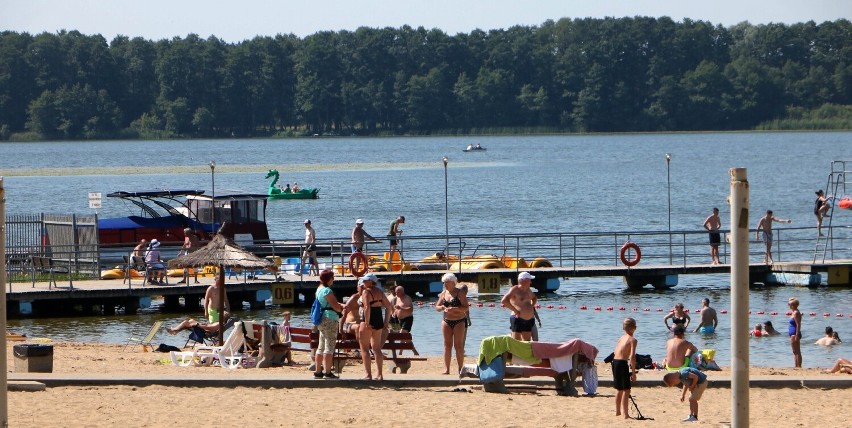 Plaża "miejska" nad Rudnikiem w Grudziądzu