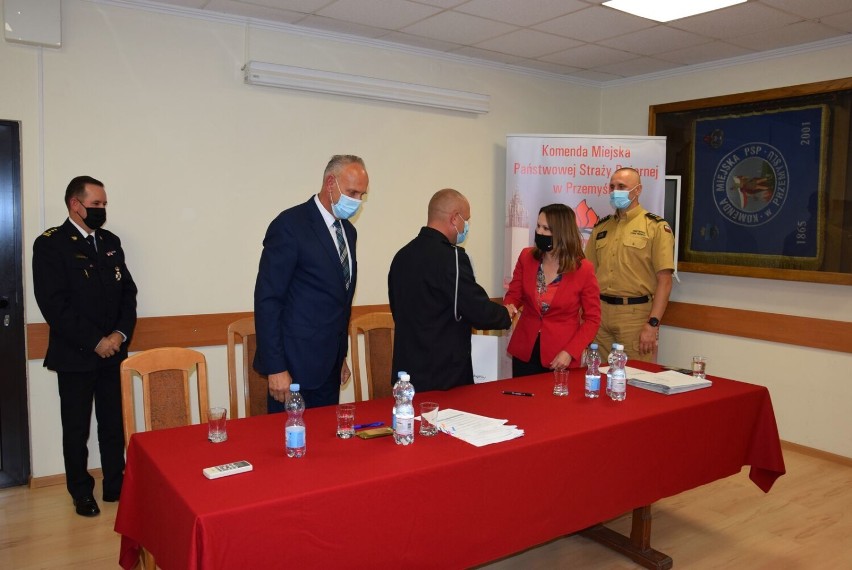 Dofinansowanie Ochotniczych Straży Pożarnych z powiatu przemyskiego, w ramach programu "Mały Strażak"