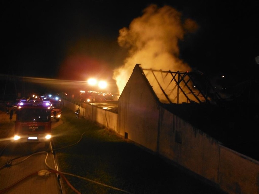 Straż Pożarna w Jarocinie: Pożar stodoły w Hilarowie