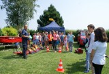 Policjanci wyjaśniali w Wilczkowicach, jak bezpiecznie odpoczywać nad wodą [ZDJĘCIA!]