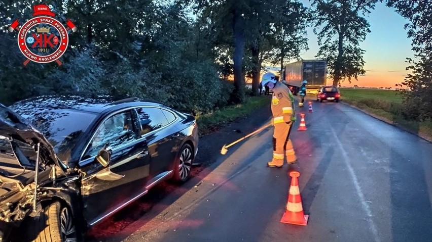 W Bajerzu 50-letni mieszkaniec Bydgoszczy kierujący skodą...