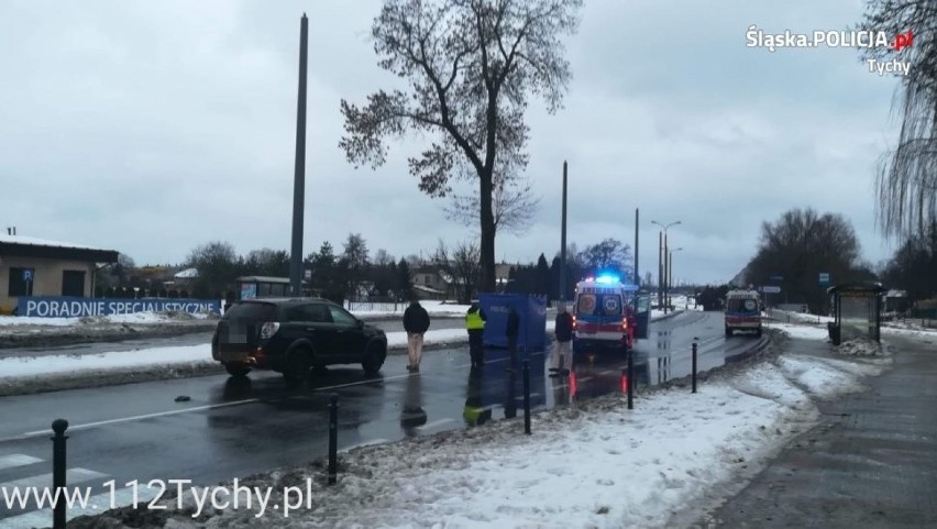 Śmiertelne potrącenie na pasach w Tychach. Kierujący...