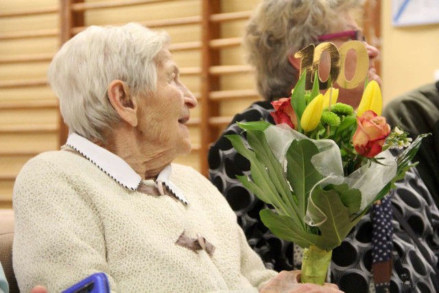 Helena Skorupa z Łowynia świętowała dziś swoje 100. urodziny (19.02.2020).