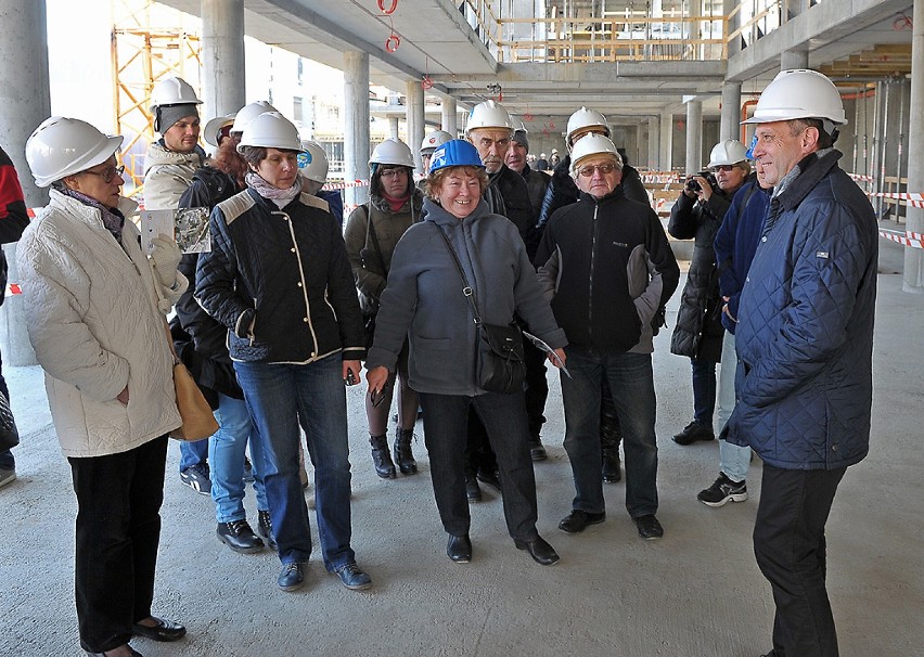 Dzień otwarty na budowie sopockiego dworca PKP