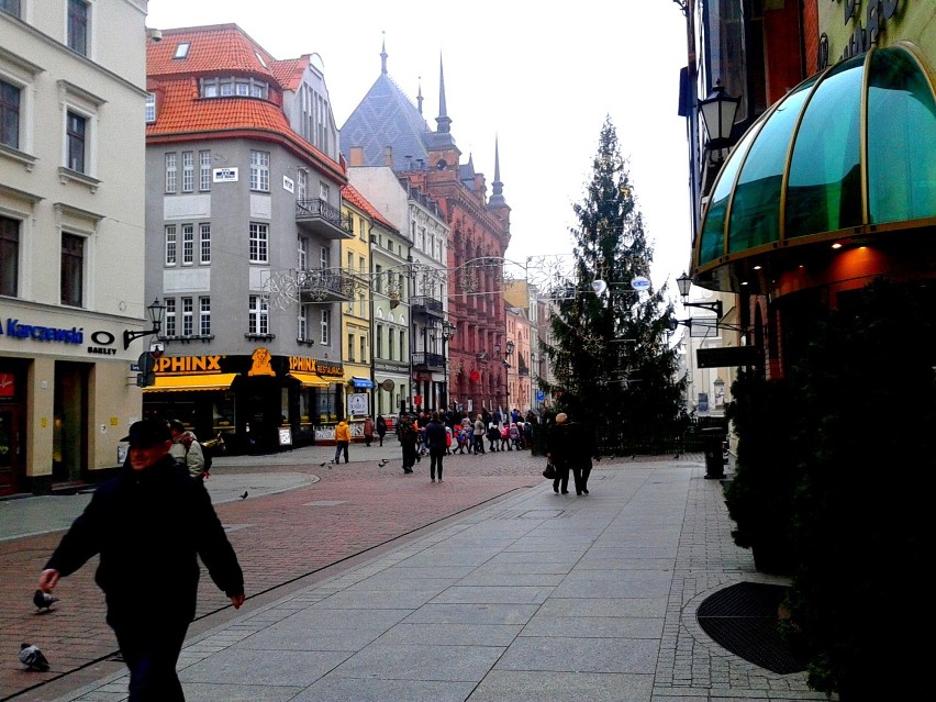 Ulice w Toruniu wyglądają coraz bardziej świątecznie