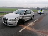 Wypadek na obwodnicy Nysy. Zderzyły się dwa samochody 