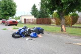 Wypadek w Radzyniu Podlaskim: Motocyklista wjechał w drzewo
