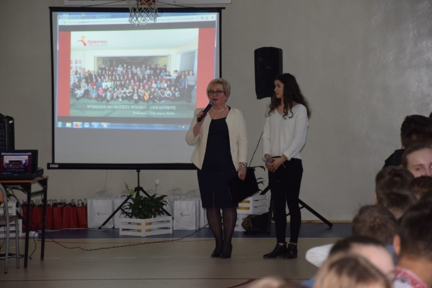 Radomsko: Pożegnanie gości z Ukrainy