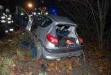 Wypadek koło Wyrzyska: zderzyły się dwa samochody