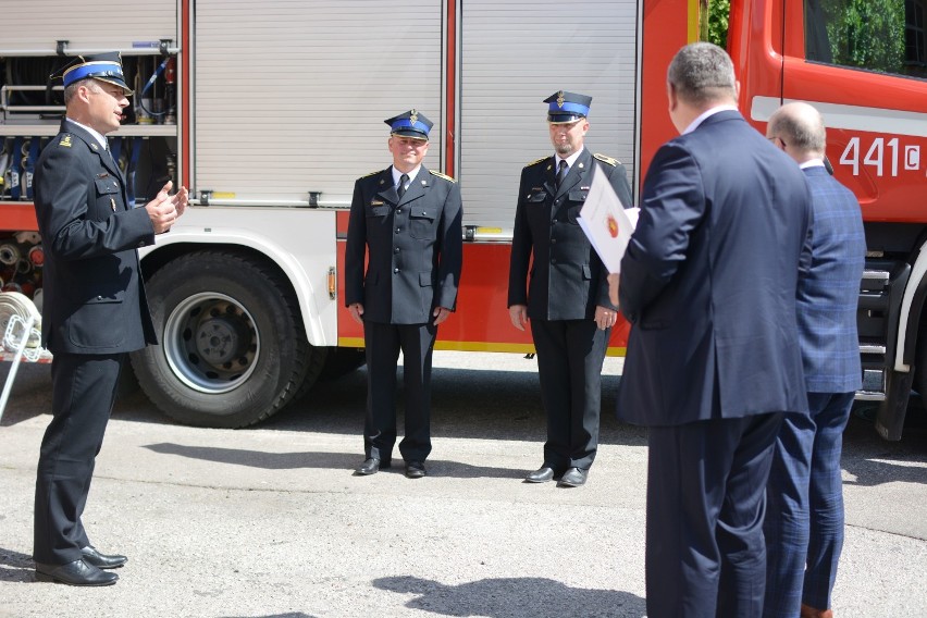 Nagrody dla strażaków, policjantów i strażników miejskich wręczono w Grudziądzu [zdjęcia, wideo]