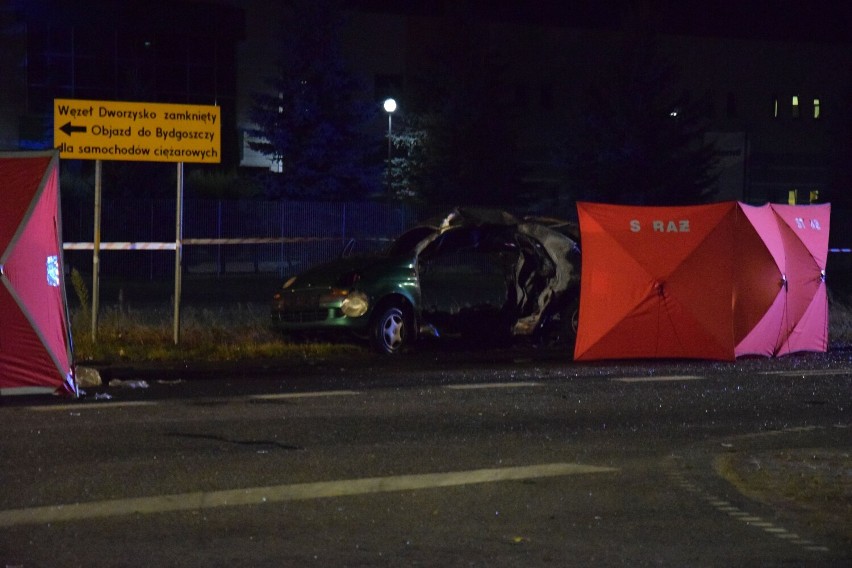 Tragiczny wypadek na ul. Bydgoskiej w Świeciu. W zderzeniu...