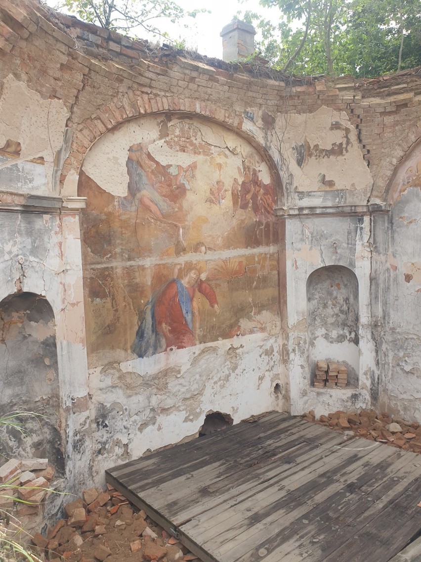 Studenci ratują freski z kaplicy w Rapocinie