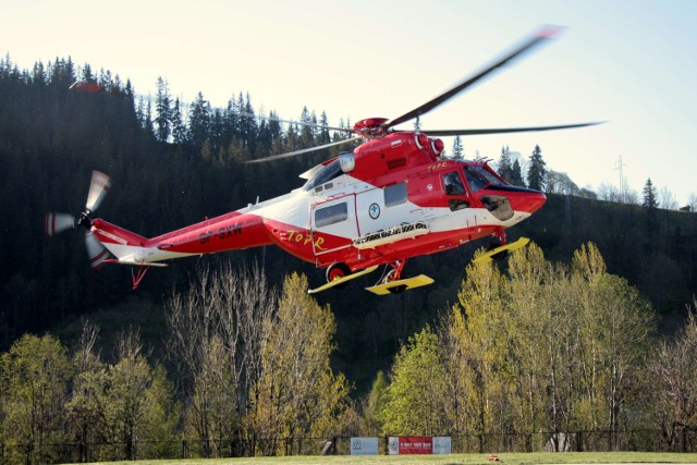 Zakopane
smiglowiec topr smiglowec ratunkowy 
fot. lukasz bobek / polskapress