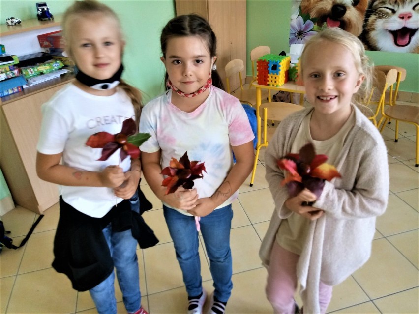 Jesienne dekoracje uczniów łęczyckiej "Jedynki" ZDJĘCIA