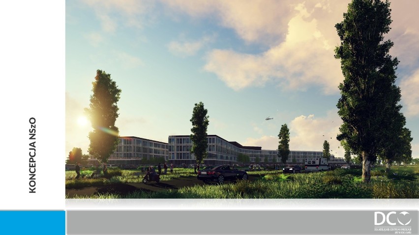 Wielki, jak wrocławski Rynek. Tak będzie wyglądał nowy szpital onkologiczny we Wrocławiu (ZOBACZ)