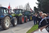 Rolniczy protest w gminie Wartkowice. Uczestnicy akcji przekazali petycję z postulatami. Blokada stanęła w Gostkowie Starym ZDJĘCIA