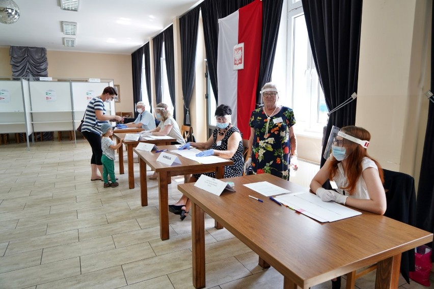 Wybory prezydenckie 2020 w powiecie człuchowskim zostały przeprowadzone bezpiecznie 