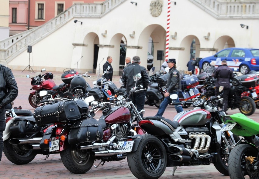 Zjazd motocyklistów w Zamościu