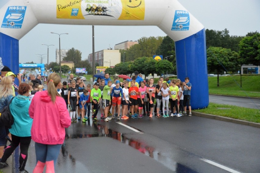 Bieg w Jastrzębiu: najmłodsi dali radę