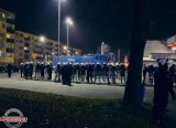 Kibice Chrobrego Głogów skarżą się na działania policji i bierność klubu 