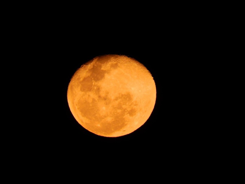 Truskawkowy Księżyc będzie można zaobserwować we wtorek...