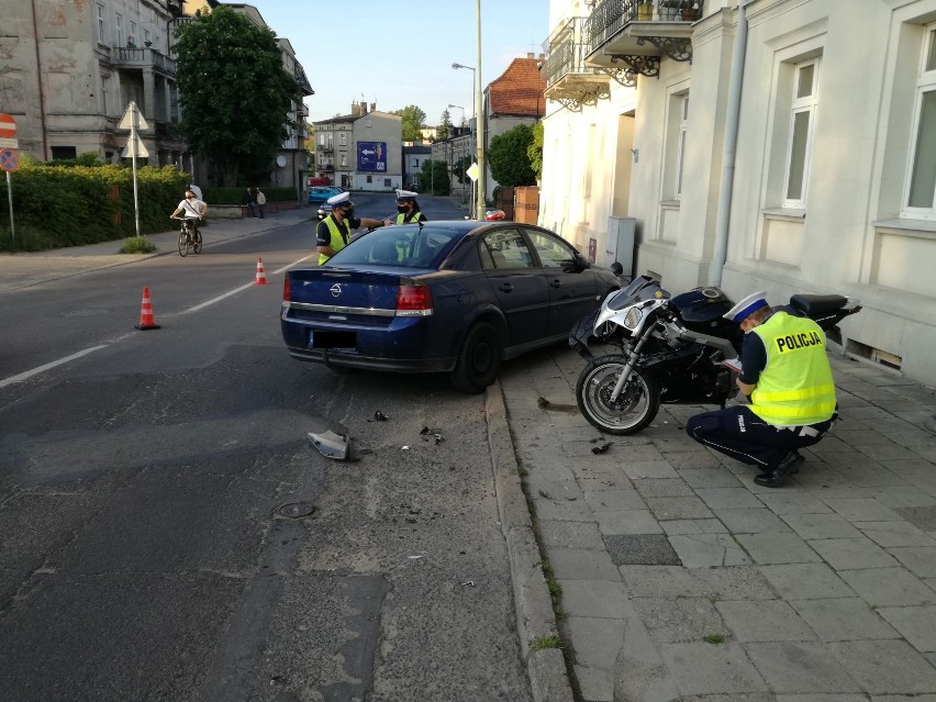 Wypadek w Kaliszu. Motocyklista potrącona przez pijanego...