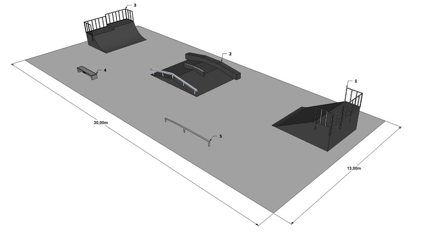 Śrem: tak ma wyglądać nowy skatepark