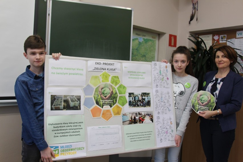 Uczniowie z Tarnowskich Gór chcą wybudować przy szkole ogród, więc wystartowali w konkursie