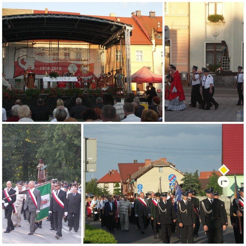 Procesja św. Wawrzyńca, patrona miasta, przeszła ulicami Koźmina Wlkp.