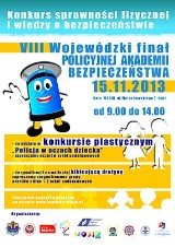 Komenda policji w Piotrkowie zachęca do udziału w konkursie